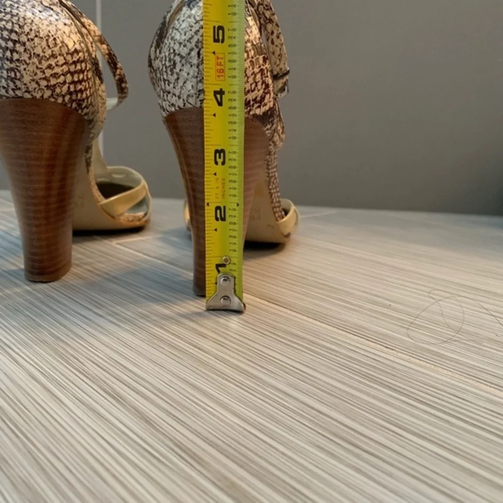 Franco Sarto JIB  snakeskin print heel - Picture 5 of 7